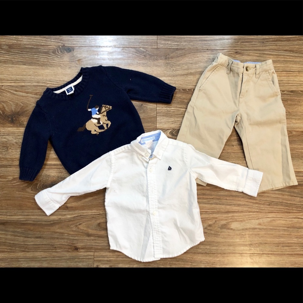 Janie and Jack Outfit Set